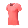 Laufendes T-Shirt mit Rundhalsausschnitt für Damen mit kurzen Ärmeln. Fast Dying T-Shirt