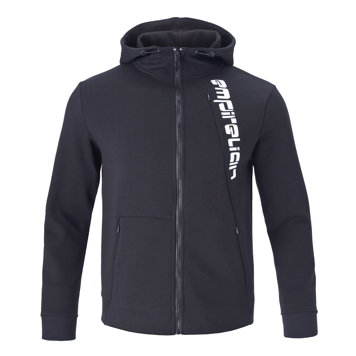 Hoodie-Sweatshirts für Herren mit Reißverschluss und unsichtbarer Reißverschluss-Slim-Fit-Jacke